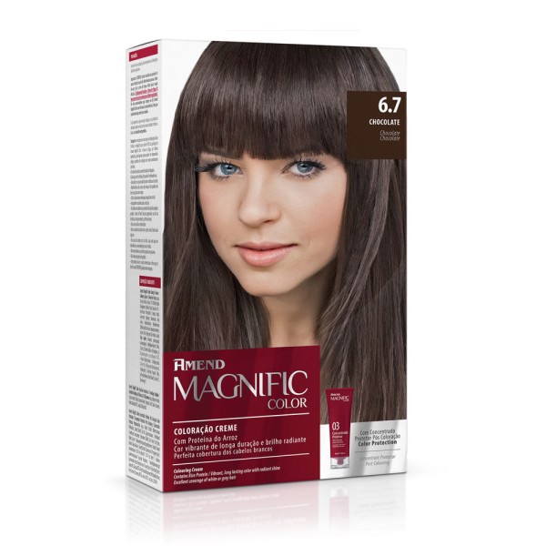 Encontraproduto.com.br - Tinta Magnific Color 6.7 Chocolate - Amend
