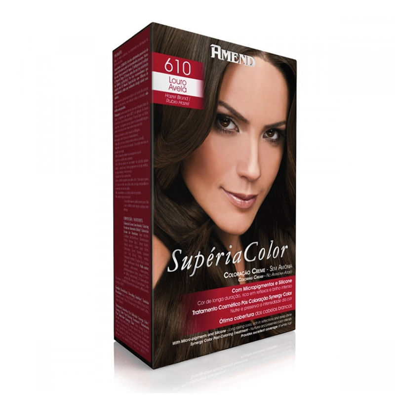 Tonalizante Superia Color 610 Louro Avela - Amend