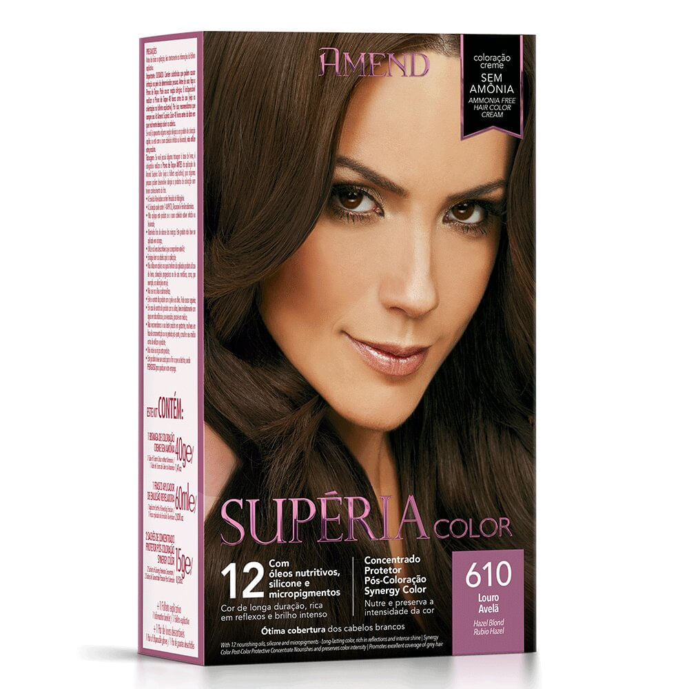 Encontraproduto.com.br - Tonalizante Superia Color 610 Louro Avela - Amend