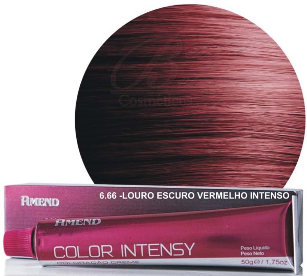 Encontraproduto.com.br - Coloração Color Intensy Amend Louro Escuro Marrom (Chocolate) 6.7 - 50g