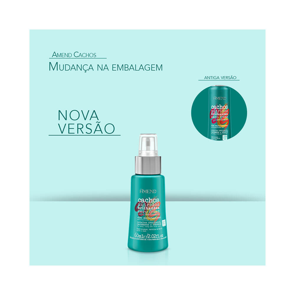 Encontraproduto.com.br - OLEO CAP.AMEND 60 ML CACHOS