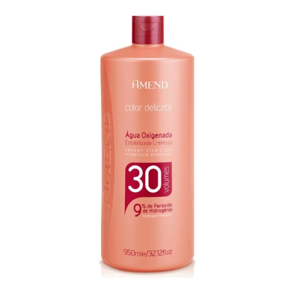 Encontraproduto.com.br - Agua Oxigenada Color Delicate 950ml 30 Volumes - Amend