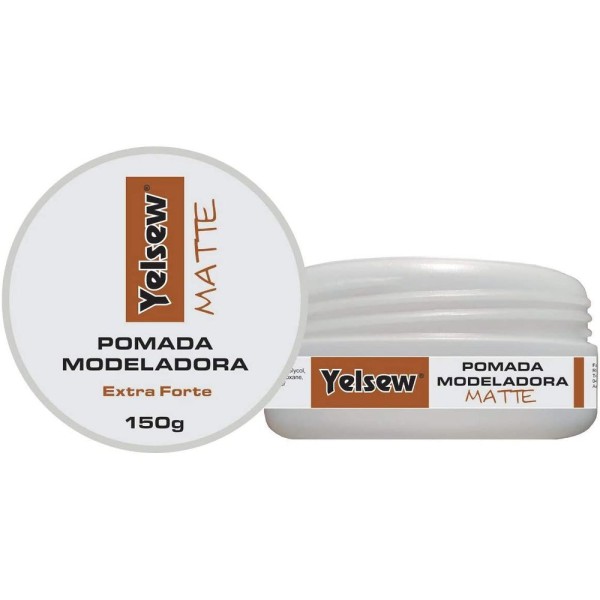 Encontraproduto.com.br - Pomada Capilar Modeladora Yelsew Extra Forte Matte 150g