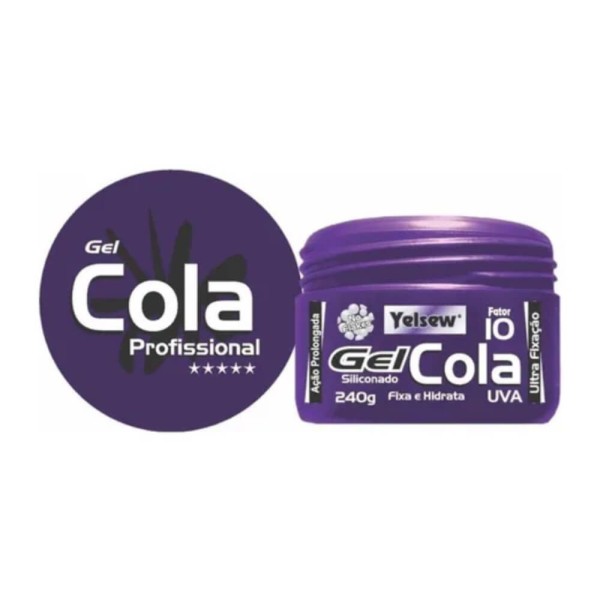 Encontraproduto.com.br - Gel Cola Yelsew Uva 240g