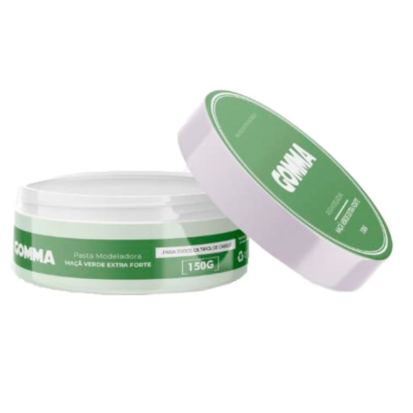 Encontraproduto.com.br - Pomada Modelador Yelsew Maçã Verde Gomma 150g (MP)