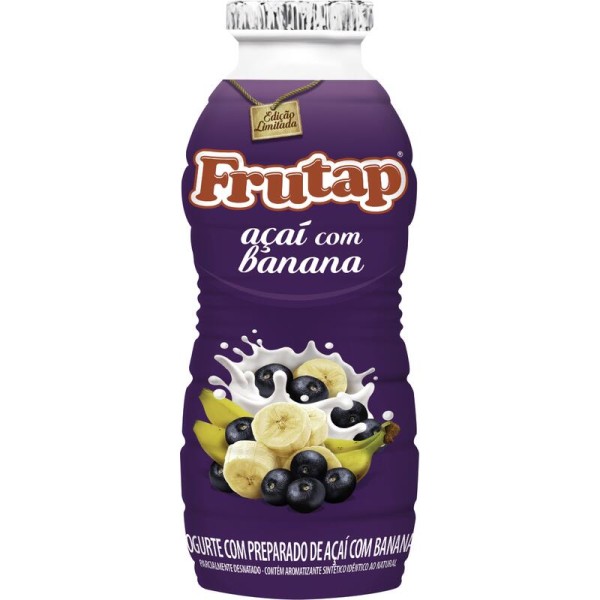 Encontraproduto.com.br - Iogurte Líquido Frutap 160g Acai com Banana