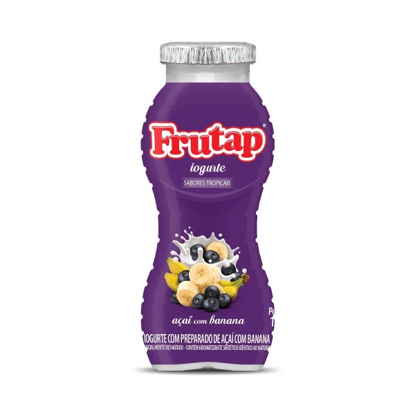 Encontraproduto.com.br - Iogurte Líquido Frutap 160g Acai com Banana