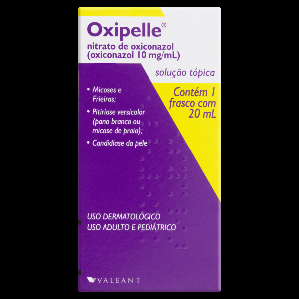 Encontraproduto.com.br - Oxipelle 10MG/ML Solução tópica - Frasco com 20 mL