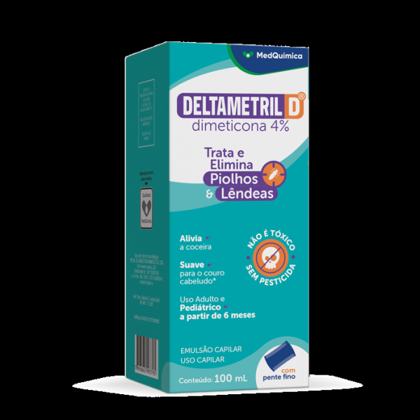 Encontraproduto.com.br - Emulsão Capilar Deltametril D Manga+Laranja 100ml