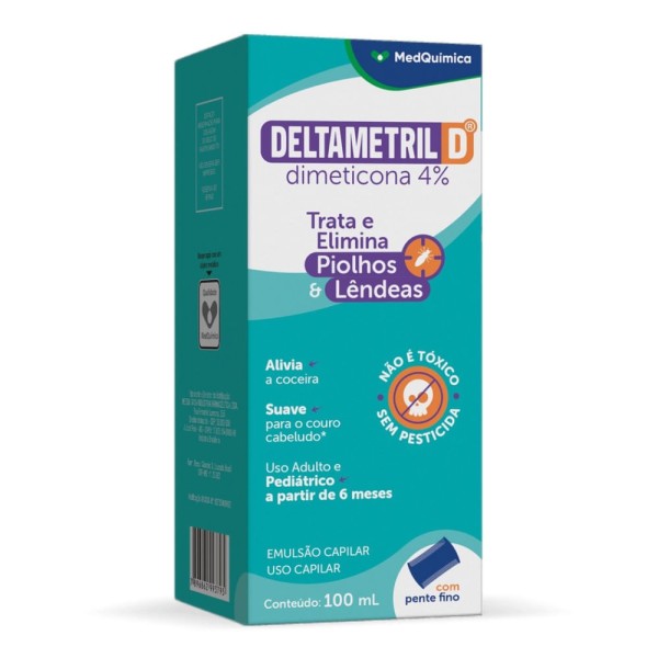 Encontraproduto.com.br - Emulsão Capilar Deltametril D Manga+Laranja 100ml