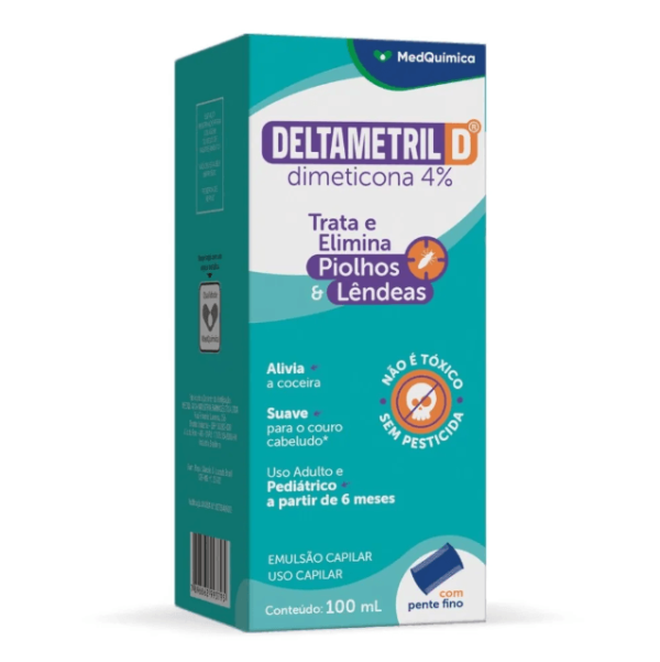 Encontraproduto.com.br - Emulsão Capilar Deltametril D Manga+Laranja 100ml