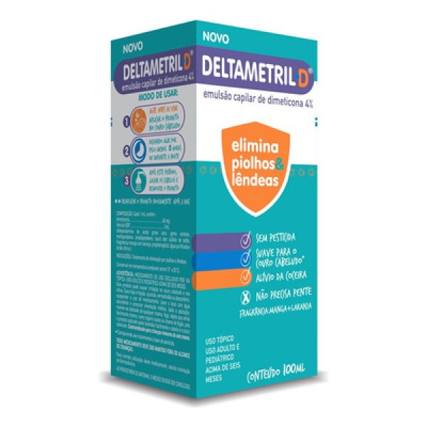 Emulsão Capilar Deltametril D Manga+Laranja 100ml
