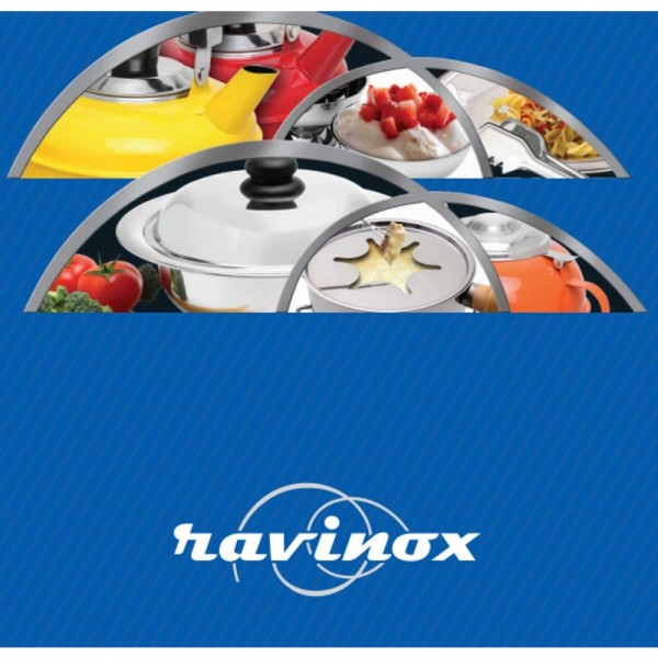 Encontraproduto.com.br - Aparelho Conjunto Fondue Panela Aço Inox 13 Litros Ravinox