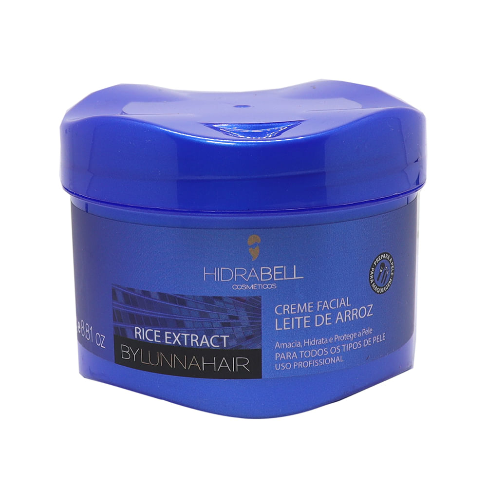 Creme Facial Hidrabell Leite de Arroz de 250g