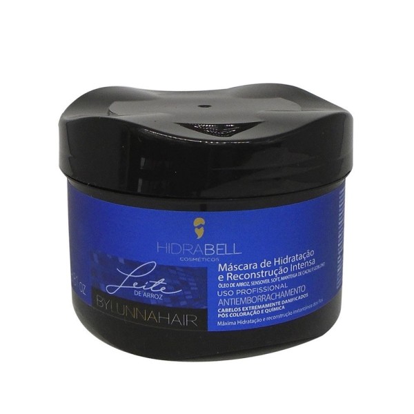 Máscara Capilar Leite De Arroz By Lunna Hair Hidrabell 250g
