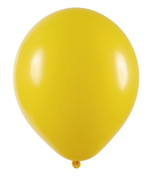 Encontraproduto.com.br - Balão Liso Linha Buffet Número 07 Amarelo 50un Art Latex