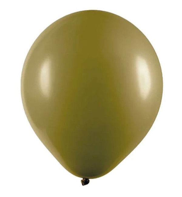 Encontraproduto.com.br - Balão Redondo N5 Oliva 50un Art Latex