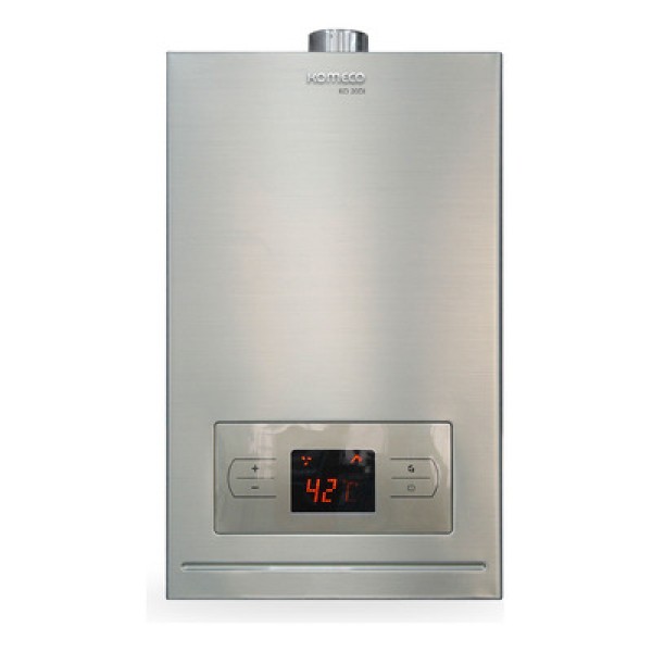 Encontraproduto.com.br - Aquecedor de Água a Gás GN Gás Natural Komeco Automático Digital KO 20DI 1IFGN4 Inox