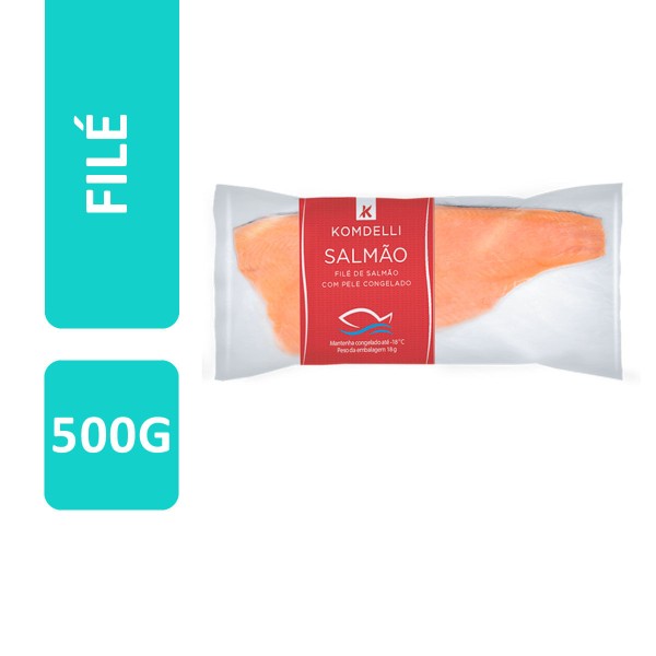 Encontraproduto.com.br - Salmão sem Espinha Komdelli 500g