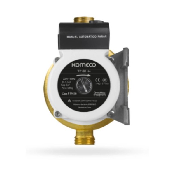 Encontraproduto.com.br - Mini Bomba de Água TP80 G4 127V Komeco