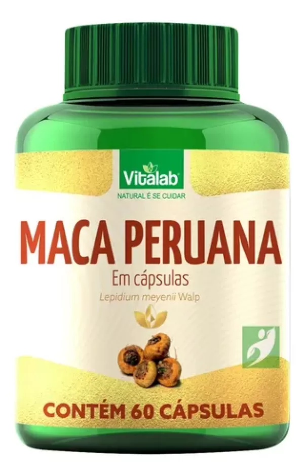 Maca Peruana 60 Cápsulas - Vitalab