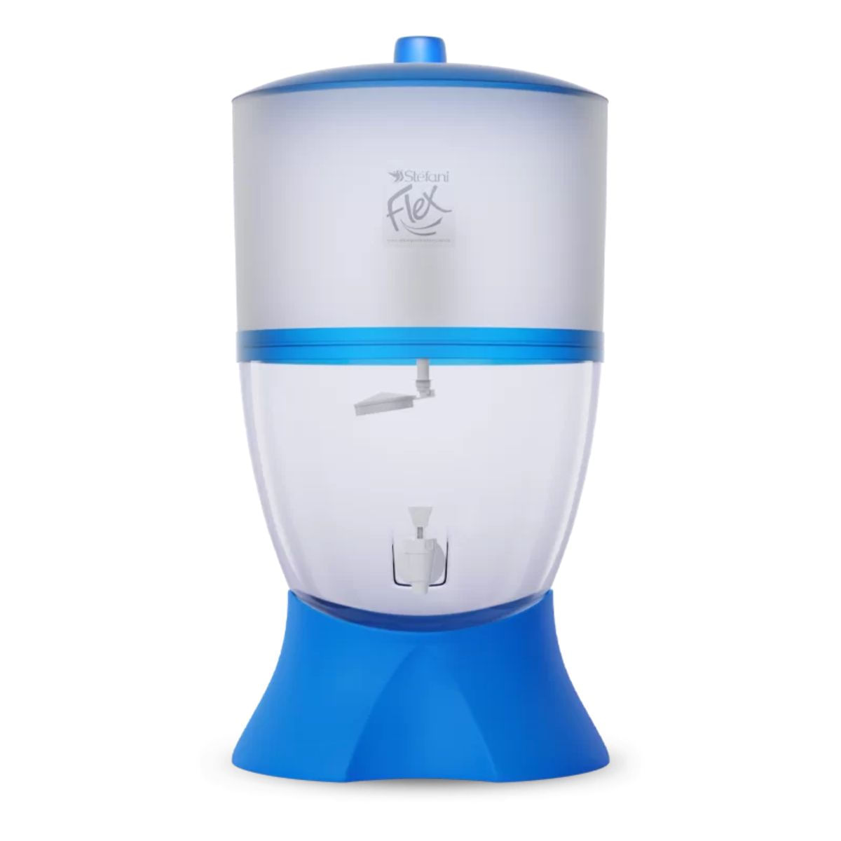 Encontraproduto.com.br - Filtro Flex Azul (6 Litros) - Stefani Flex
