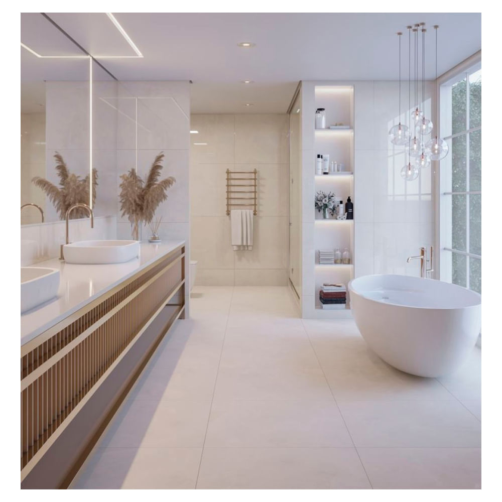 Encontraproduto.com.br - Porcelanato 90x90cm Onix Classico Satin Tipo A Biancogres