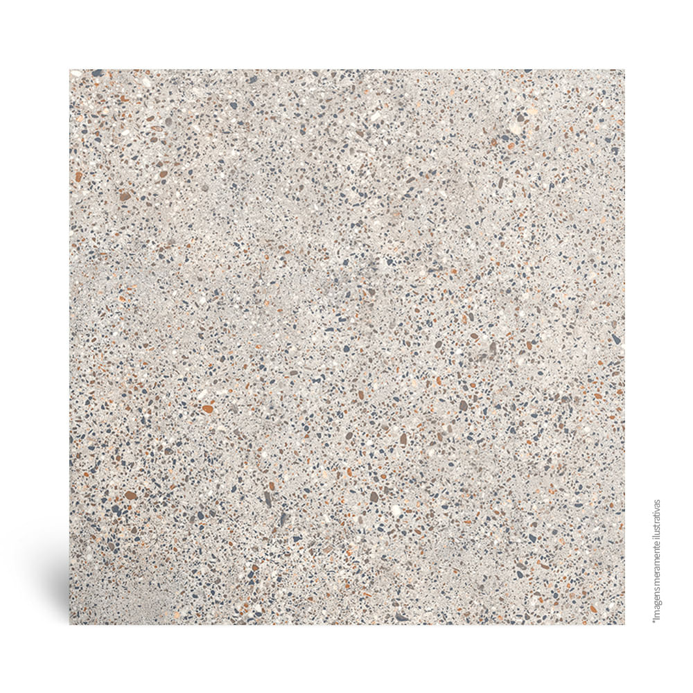 Encontraproduto.com.br - Porcelanato 90x90 Terrazzo Originale EXT Tipo A Biancogres