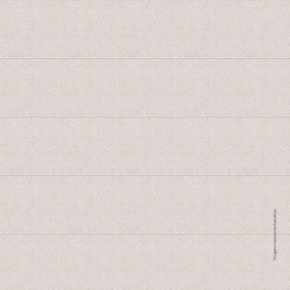 Encontraproduto.com.br - Porcelanato 90x90 Terrazzo Veneziano Avorio Tipo A Biancogres