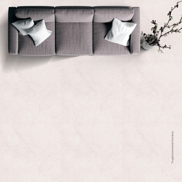 Encontraproduto.com.br - Porcelanato Esmaltado 60x60cm Caixa com 2,2 m² Champagne Branco Cetim Incesa