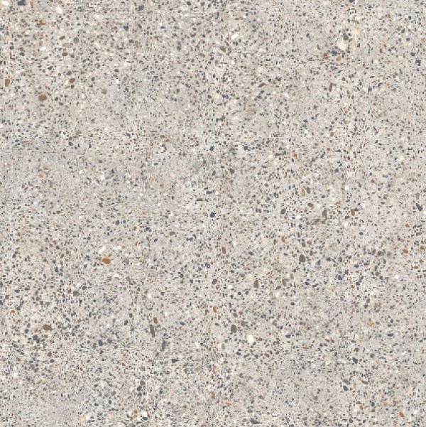 Encontraproduto.com.br - Porcelanato Esmaltado 60x60cm Caixa com 2,20 m² Cinza Terrazzo Externo Biancogres