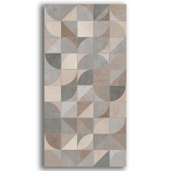 Encontraproduto.com.br - Revestimento 45x90cm Retificado Multi Blocks Cetim Tipo A Incesa