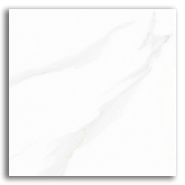 Porcelanato 80x80cm Retificado Ibiza Branco Polido Tipo A Incesa