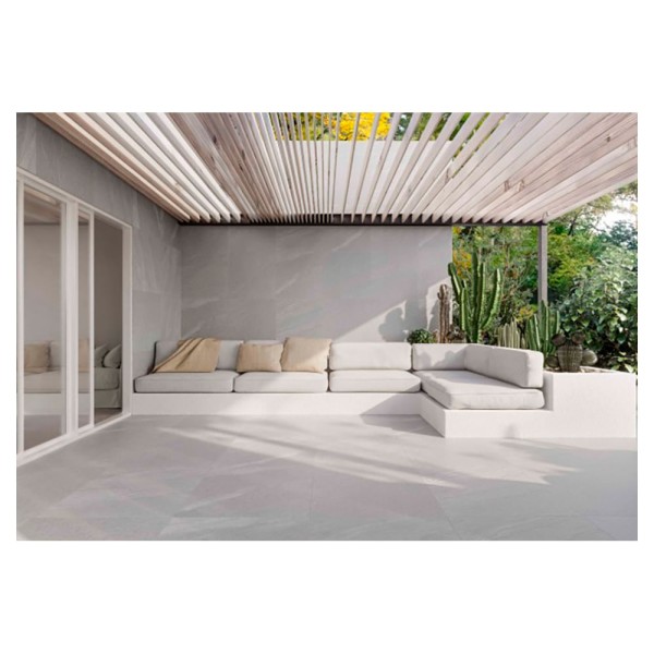 Encontraproduto.com.br - Porcelanato 60x60cm Retificado Basaltina Grigio Externo Tipo A Biancogres