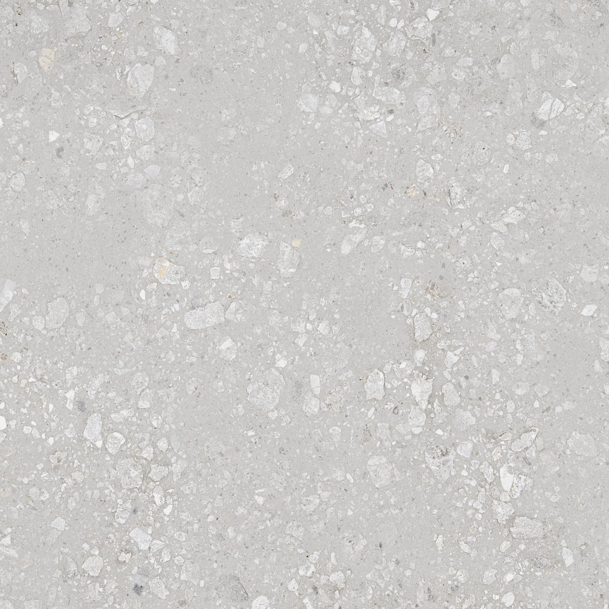 Porcelanato 90X90 Cannes Terrazo Grigio Satin Acetinado Retificado Biancogres
