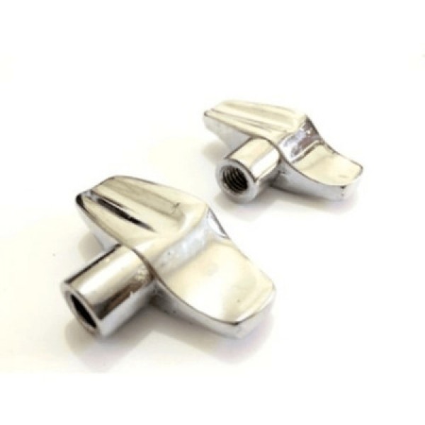 Encontraproduto.com.br - Borboleta Fêmea 8MM Cromado 2 Unidades TA003 - Torelli