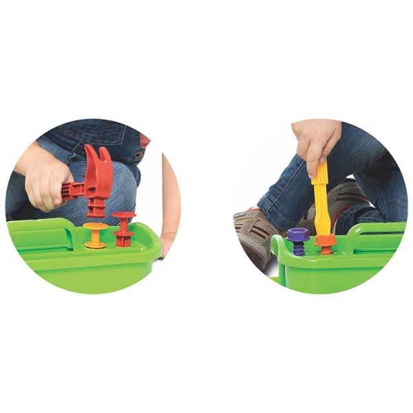 Encontraproduto.com.br - Maleta Minhas Ferramentas 414 Mercotoys