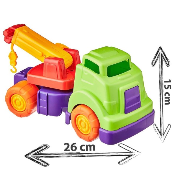 Encontraproduto.com.br - Caminhão De Brinquedo Guincho Para Crianças 2 Anos Menino