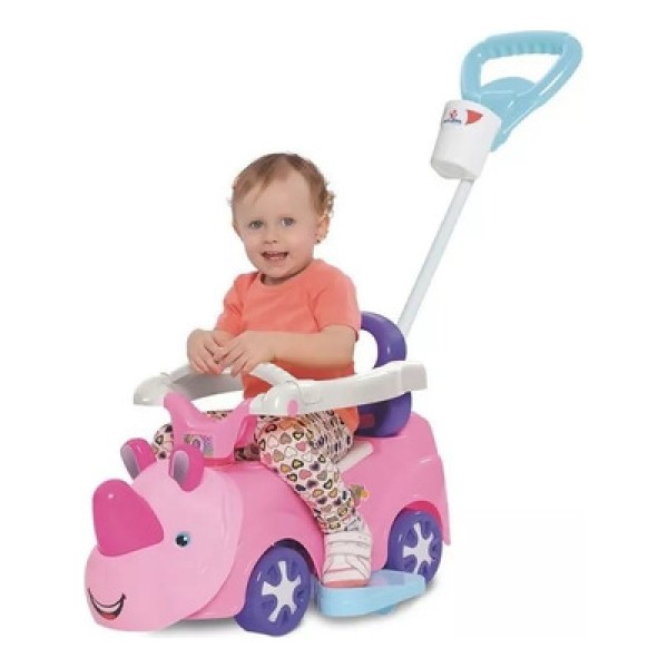Rino Baby Car Menina Mercotoys