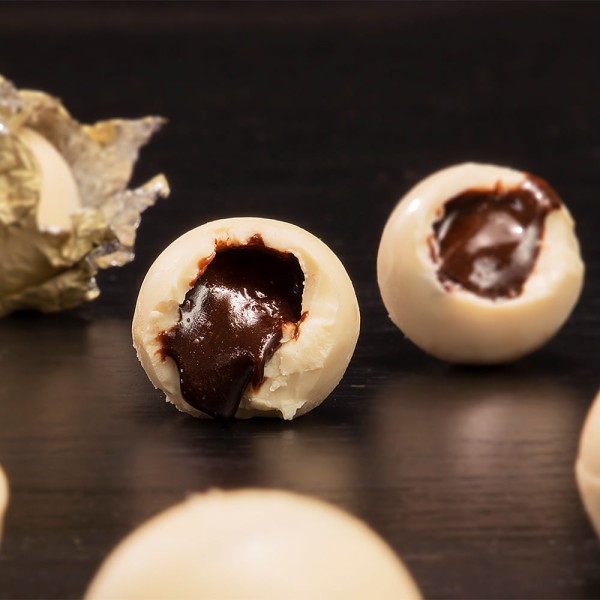 Encontraproduto.com.br - Kit Bombons Zero Recheados Branco e Chocolate Flormel