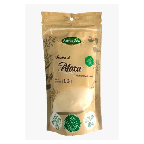 Farinha de Maca Peruana Arma Zen Zip Lock 100 g