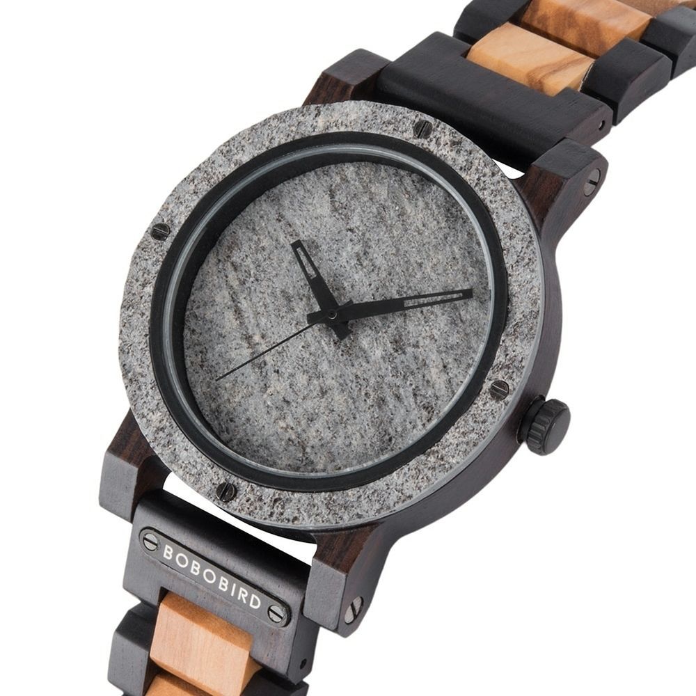 Encontraproduto.com.br - Relógios De Madeira Masculino Bobo Bird Wt89 À Prova DÁgua Gt089-1 Sim