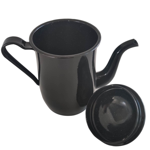 Encontraproduto.com.br - Bule Café Chá Esmaltado Ágata 1,250ml Tradicional Ágata