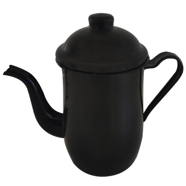 Encontraproduto.com.br - Bule Café Chá Esmaltado Ágata 1,250ml Tradicional Ágata