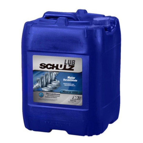 Balde óleo Schulz Compressor Parafuso Lub 46 Mineral 1000h 20 Litros