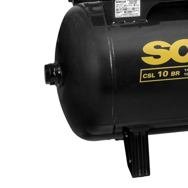 Encontraproduto.com.br - Compressor de Ar Schulz Pratic Air Csl 10 100 Litros Monofásico