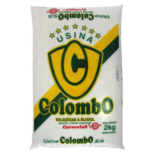 Encontraproduto.com.br - Açúcar Cristal Colombo 2Kg