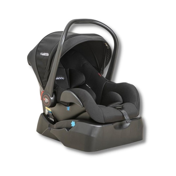 Encontraproduto.com.br - CARRINHO COSMOS MELANGE GRAFITE  + BEBE CONFORTO CASULO CLICK PRETO + BASE - KIDDO