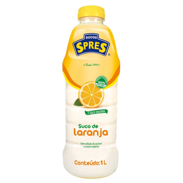 Encontraproduto.com.br - Suco Refrigerado Spres 1L Laranja