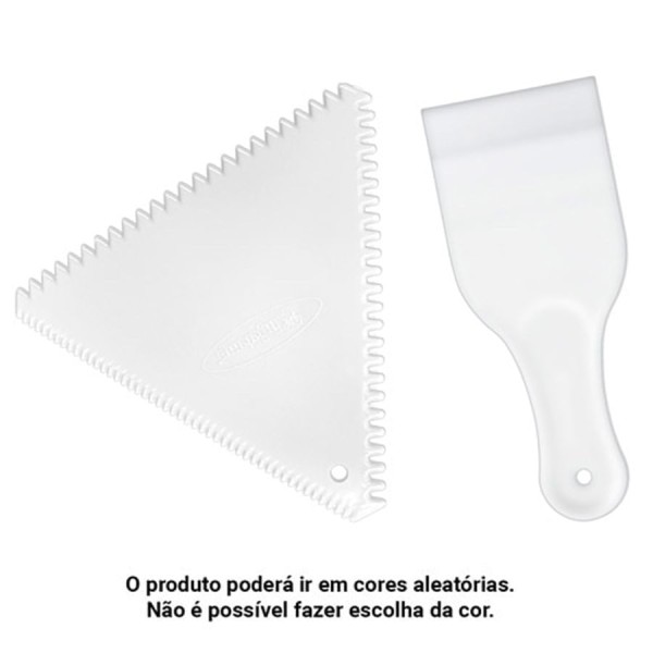 Encontraproduto.com.br - Conjunto de Espátulas Decora Fácil (0189) com 2 Peças INJETEMP